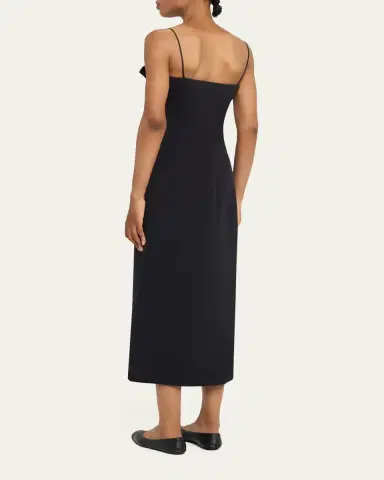 FForme Skylar Tailored Cotton and Silk Midi Dress | Thumbnail 3 FForme Skylar Tailored Cotton and Silk Midi Dress | Thumbnail 3