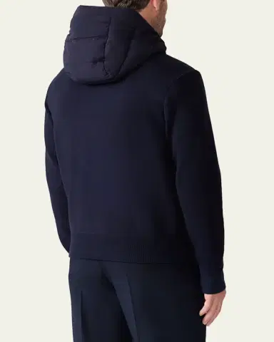 Mackage Men's Andrew-Z Mixed Media Light Down Jacket | Thumbnail 3 Mackage Men's Andrew-Z Mixed Media Light Down Jacket | Thumbnail 3