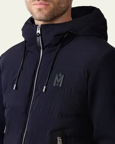 Mackage Men's Andrew-Z Mixed Media Light Down Jacket | Thumbnail 5 Mackage Men's Andrew-Z Mixed Media Light Down Jacket | Thumbnail 5