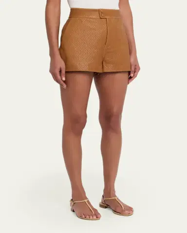 Frame The Leather Boy Shorts | Thumbnail 4 Frame The Leather Boy Shorts | Thumbnail 4