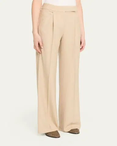 Veronica Beard Marbeau Wide-Leg Pants | Thumbnail 4 Veronica Beard Marbeau Wide-Leg Pants | Thumbnail 4
