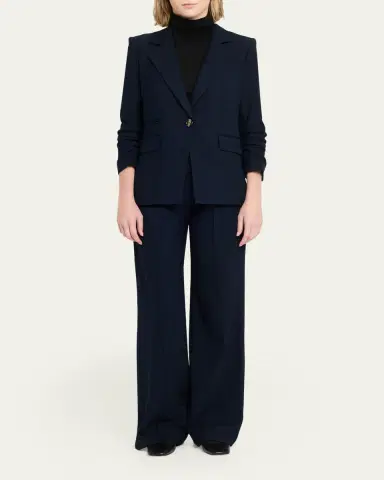 Veronica Beard Marbeau Wide-Leg Pants | Thumbnail 6 Veronica Beard Marbeau Wide-Leg Pants | Thumbnail 6