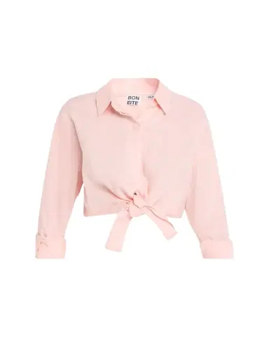 AEXAE Tie-Front Linen Shirt | Thumbnail 1 AEXAE Tie-Front Linen Shirt | Thumbnail 1