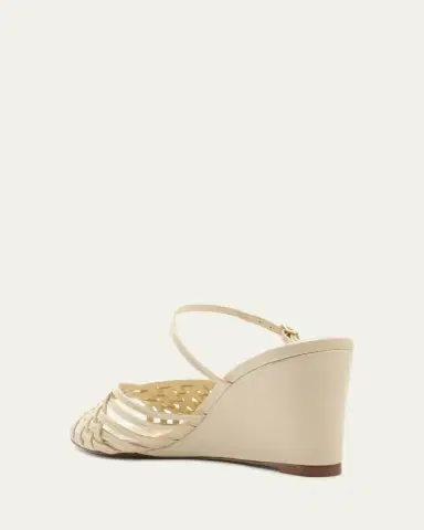 Alexandre Birman 75mm Lilian Leather Wedge Mules | Thumbnail 3 Alexandre Birman 75mm Lilian Leather Wedge Mules | Thumbnail 3