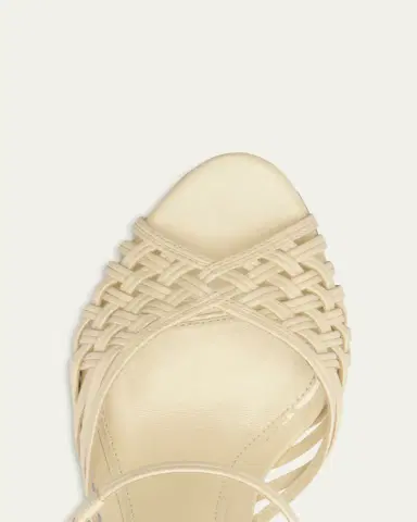 Alexandre Birman 75mm Lilian Leather Wedge Mules | Thumbnail 4 Alexandre Birman 75mm Lilian Leather Wedge Mules | Thumbnail 4