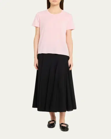 Majestic Filatures Machine Washable Cashmere Crewneck T-Shirt | Thumbnail 2 Majestic Filatures Machine Washable Cashmere Crewneck T-Shirt | Thumbnail 2
