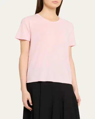 Majestic Filatures Machine Washable Cashmere Crewneck T-Shirt | Thumbnail 4 Majestic Filatures Machine Washable Cashmere Crewneck T-Shirt | Thumbnail 4