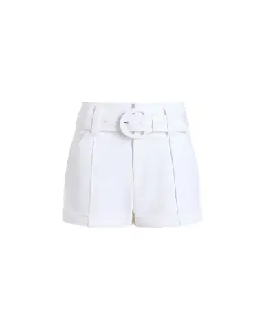 Cinq à Sept Aldi Belted Denim Shorts | Thumbnail 1 Cinq à Sept Aldi Belted Denim Shorts | Thumbnail 1