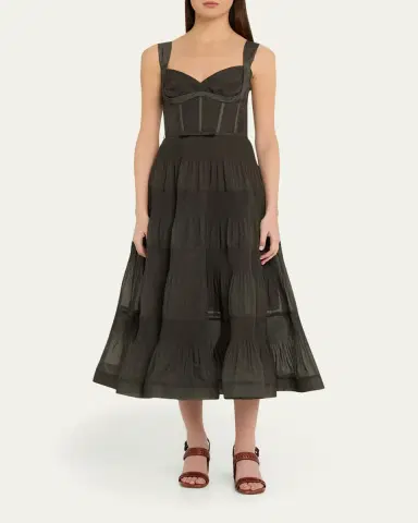 Zimmermann Alchemy Button Mini Dress | Thumbnail 2 Zimmermann Alchemy Button Mini Dress | Thumbnail 2