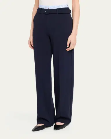 Cinq à Sept Aron Double-Waistband Pants | Thumbnail 4 Cinq à Sept Aron Double-Waistband Pants | Thumbnail 4