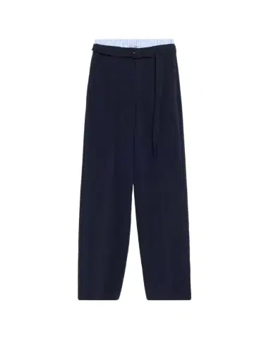 Cinq à Sept Aron Double-Waistband Pants | Thumbnail 1 Cinq à Sept Aron Double-Waistband Pants | Thumbnail 1