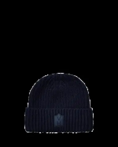 Mackage Men's M-Logo Patch Beanie Hat | Thumbnail 2 Mackage Men's M-Logo Patch Beanie Hat | Thumbnail 2