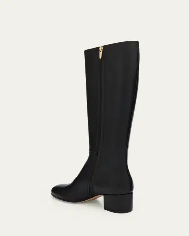 Gianvito Rossi 45mm Joelle Leather Knee-High Boots | Thumbnail 4 Gianvito Rossi 45mm Joelle Leather Knee-High Boots | Thumbnail 4