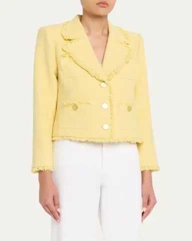 L'Agence Sylvia Tweed Jacket | Thumbnail 4 L'Agence Sylvia Tweed Jacket | Thumbnail 4