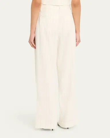 A.L.C. Darcy Pinstripe Cropped Vest | Thumbnail 3 A.L.C. Darcy Pinstripe Cropped Vest | Thumbnail 3