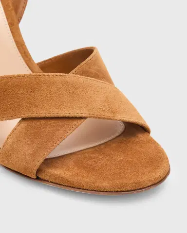 Gianvito Rossi 85mm Suede Ankle-Strap Sandals | Thumbnail 2 Gianvito Rossi 85mm Suede Ankle-Strap Sandals | Thumbnail 2