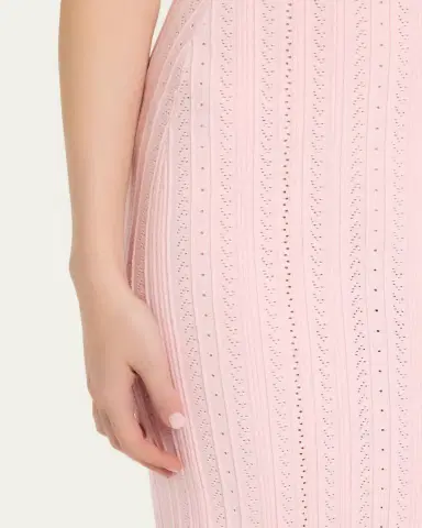 LoveShackFancy Tayleen Stretch Pointelle Midi Dress | Thumbnail 9 LoveShackFancy Tayleen Stretch Pointelle Midi Dress | Thumbnail 9