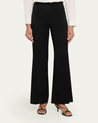 Ungaro Kyra Flare-Leg Satin Pants | Thumbnail 4 Ungaro Kyra Flare-Leg Satin Pants | Thumbnail 4