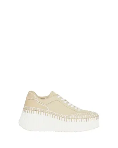 Chloé Nama Canvas Platform Sneakers | Thumbnail 1 Chloé Nama Canvas Platform Sneakers | Thumbnail 1