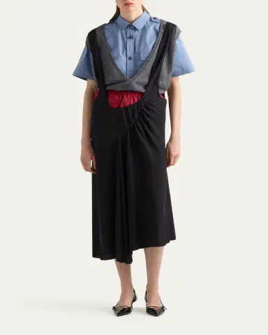 Prada Short-Sleeve Cotton Utility Shirt | Thumbnail 2 Prada Short-Sleeve Cotton Utility Shirt | Thumbnail 2