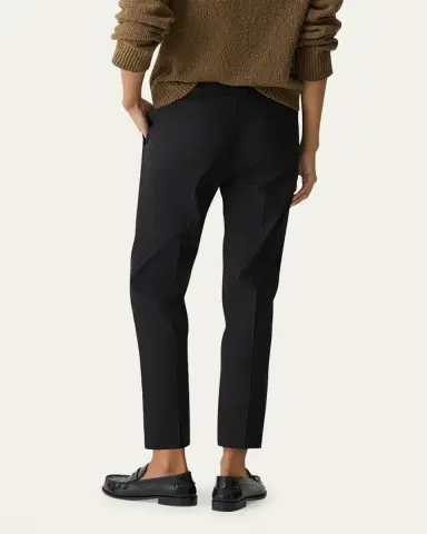 Theory Treeca Good Linen Cropped Pull-On Ankle Pants | Thumbnail 3 Theory Treeca Good Linen Cropped Pull-On Ankle Pants | Thumbnail 3