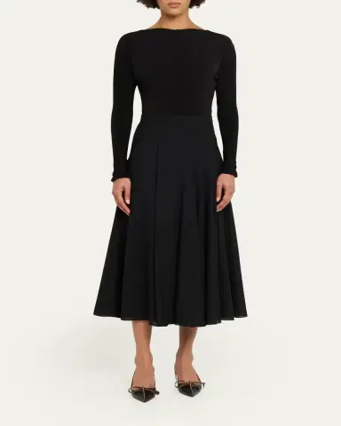 Prada 55mm Brushed Leather Slingback Pumps | Thumbnail 3 Prada 55mm Brushed Leather Slingback Pumps | Thumbnail 3