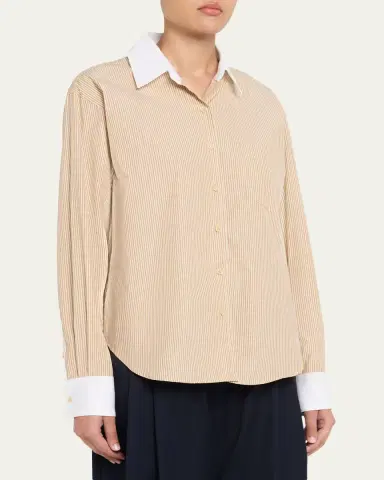 Jamie Haller The Tipped Weekend Cotton Shirt | Thumbnail 4 Jamie Haller The Tipped Weekend Cotton Shirt | Thumbnail 4
