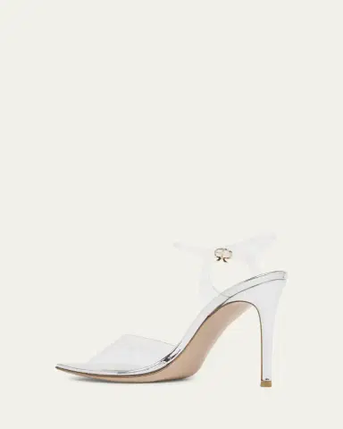 Gianvito Rossi 95mm Clear Ankle-Strap Sandals | Thumbnail 2 Gianvito Rossi 95mm Clear Ankle-Strap Sandals | Thumbnail 2