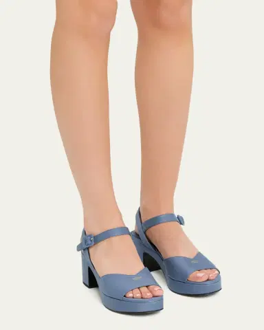 Prada 65mm Canvas Platform Sandals | Thumbnail 2 Prada 65mm Canvas Platform Sandals | Thumbnail 2