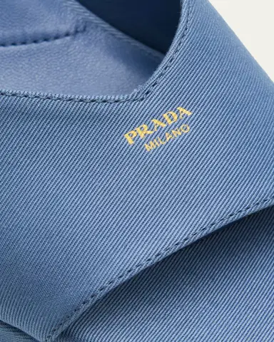 Prada 65mm Canvas Platform Sandals | Thumbnail 5 Prada 65mm Canvas Platform Sandals | Thumbnail 5