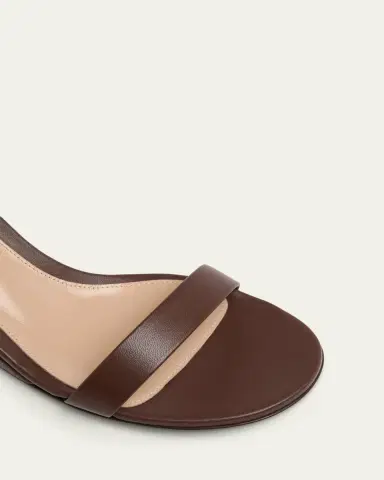 Gianvito Rossi 45mm Nappa Leather Wedge Sandals | Thumbnail 3 Gianvito Rossi 45mm Nappa Leather Wedge Sandals | Thumbnail 3