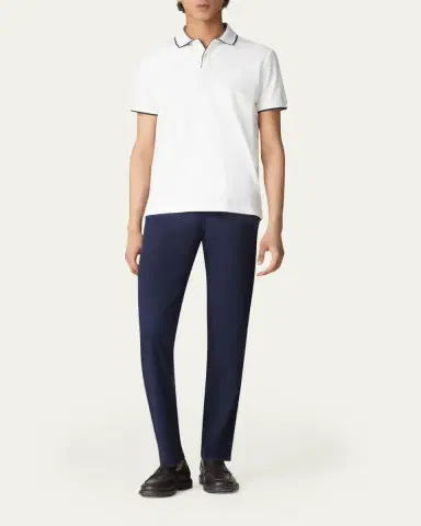 Loro Piana Men's Quarona Linen and Cotton Straight-Leg Jeans | Thumbnail 2 Loro Piana Men's Quarona Linen and Cotton Straight-Leg Jeans | Thumbnail 2