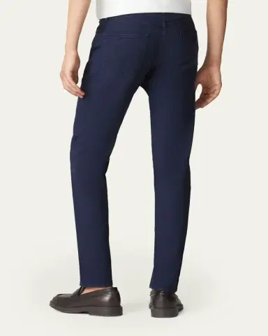 Loro Piana Men's Quarona Linen and Cotton Straight-Leg Jeans | Thumbnail 3 Loro Piana Men's Quarona Linen and Cotton Straight-Leg Jeans | Thumbnail 3