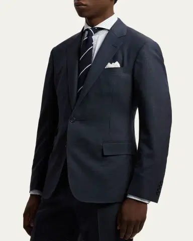 Ralph Lauren Purple Label Kent Hand-Tailored Glen Plaid Wool Suit | Thumbnail 5 Ralph Lauren Purple Label Kent Hand-Tailored Glen Plaid Wool Suit | Thumbnail 5
