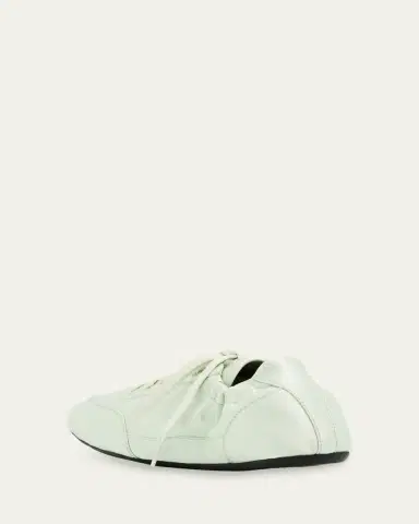 Prada Satin Low-Top Sneakers | Thumbnail 4 Prada Satin Low-Top Sneakers | Thumbnail 4