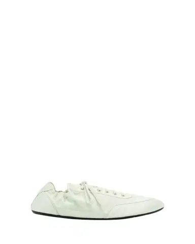 Prada Satin Low-Top Sneakers | Thumbnail 1 Prada Satin Low-Top Sneakers | Thumbnail 1