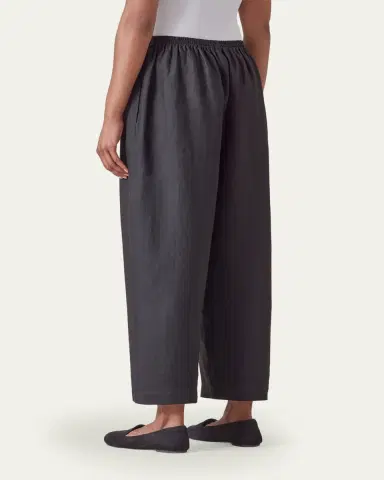 Eskandar Lightweight Linen Japanese Trousers | Thumbnail 2 Eskandar Lightweight Linen Japanese Trousers | Thumbnail 2