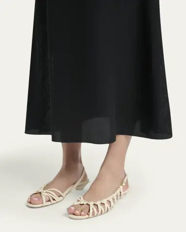 Chloé Estra Asymmetric Knotted Leather Sandals | Thumbnail 2 Chloé Estra Asymmetric Knotted Leather Sandals | Thumbnail 2