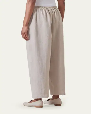 Eskandar Lightweight Linen Japanese Trousers | Thumbnail 2 Eskandar Lightweight Linen Japanese Trousers | Thumbnail 2