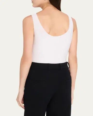 Commando Scoop-Neck Cotton Tank Top | Thumbnail 3 Commando Scoop-Neck Cotton Tank Top | Thumbnail 3