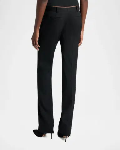 Balenciaga Low-Rise Slim-Leg Tailored Pants | Thumbnail 2 Balenciaga Low-Rise Slim-Leg Tailored Pants | Thumbnail 2