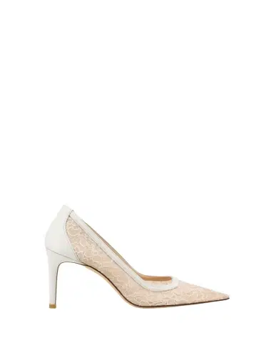 Stuart Weitzman 8mm Stuart Power Lace Pumps | Thumbnail 1 Stuart Weitzman 8mm Stuart Power Lace Pumps | Thumbnail 1