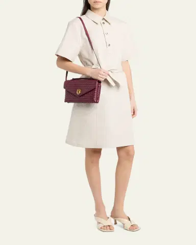 Bottega Veneta Knot Lock Leather Top-Handle Bag | Thumbnail 9 Bottega Veneta Knot Lock Leather Top-Handle Bag | Thumbnail 9