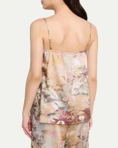 Kobi Halperin Gwen Sleeveless Botanical-Print Blouse | Thumbnail 3 Kobi Halperin Gwen Sleeveless Botanical-Print Blouse | Thumbnail 3