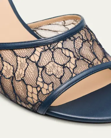Stuart Weitzman Bareitall 85mm Lace Slide Sandals | Thumbnail 5 Stuart Weitzman Bareitall 85mm Lace Slide Sandals | Thumbnail 5