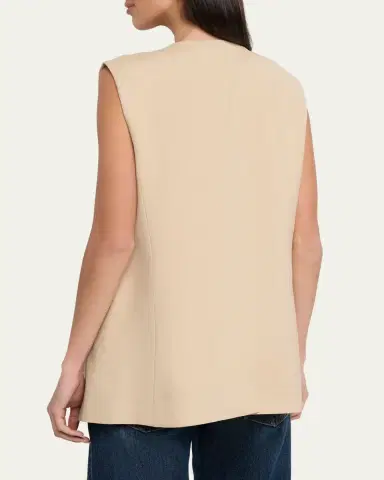 Kobi Halperin Jay Button-Down Crewneck Vest | Thumbnail 3 Kobi Halperin Jay Button-Down Crewneck Vest | Thumbnail 3