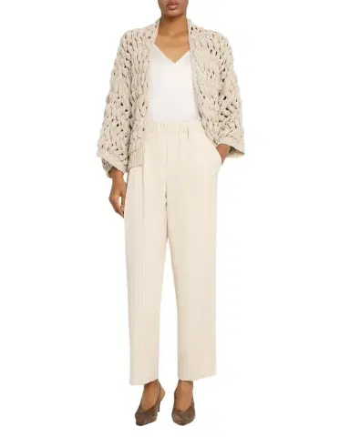 Brunello Cucinelli Paillette Open-Knit Cardigan | Thumbnail 1 Brunello Cucinelli Paillette Open-Knit Cardigan | Thumbnail 1