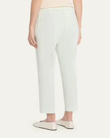 Theory Treeca Good Linen Cropped Pull-On Ankle Pants | Thumbnail 7 Theory Treeca Good Linen Cropped Pull-On Ankle Pants | Thumbnail 7