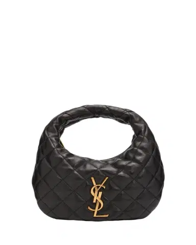 Saint Laurent Icarino Baby YSL Quilted Leather Hobo Bag | Thumbnail 1 Saint Laurent Icarino Baby YSL Quilted Leather Hobo Bag | Thumbnail 1