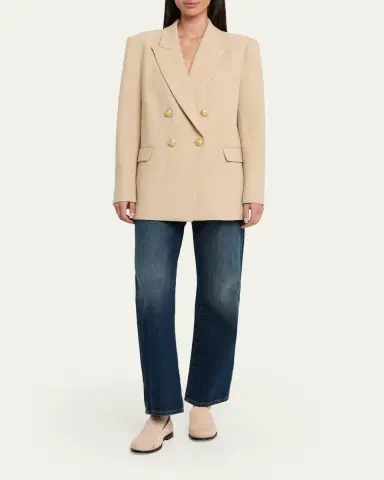 Kobi Halperin Briar Relaxed Double-Breasted Jacket | Thumbnail 2 Kobi Halperin Briar Relaxed Double-Breasted Jacket | Thumbnail 2